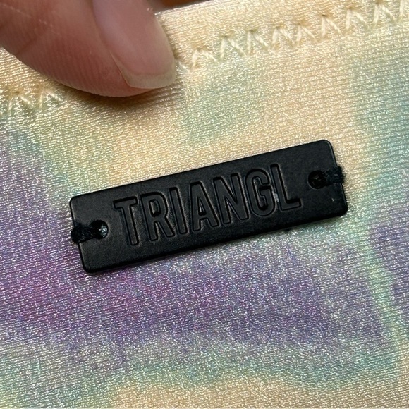 Triangl Bibi Luna Cheeky Purple White Tie Dye bottoms - Picture 4 of 6